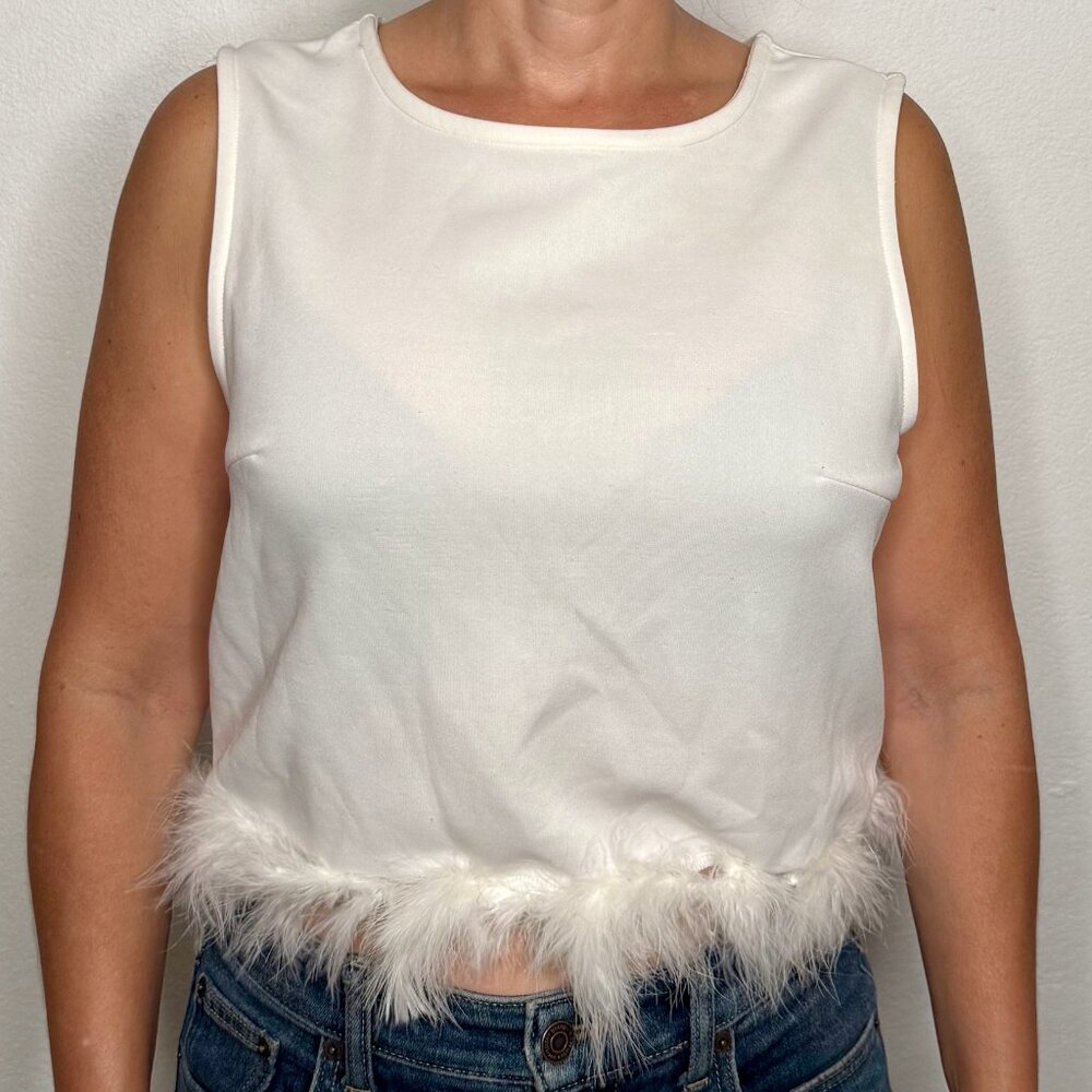 White Croptop